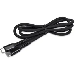 Altitude Mable Fast Charge Type-C to Type-C Charging Cable in Pouch Black Cable